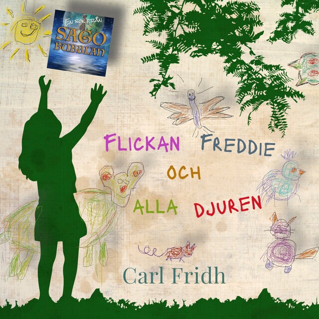 Copertina del libro per Flickan Freddie och alla djuren