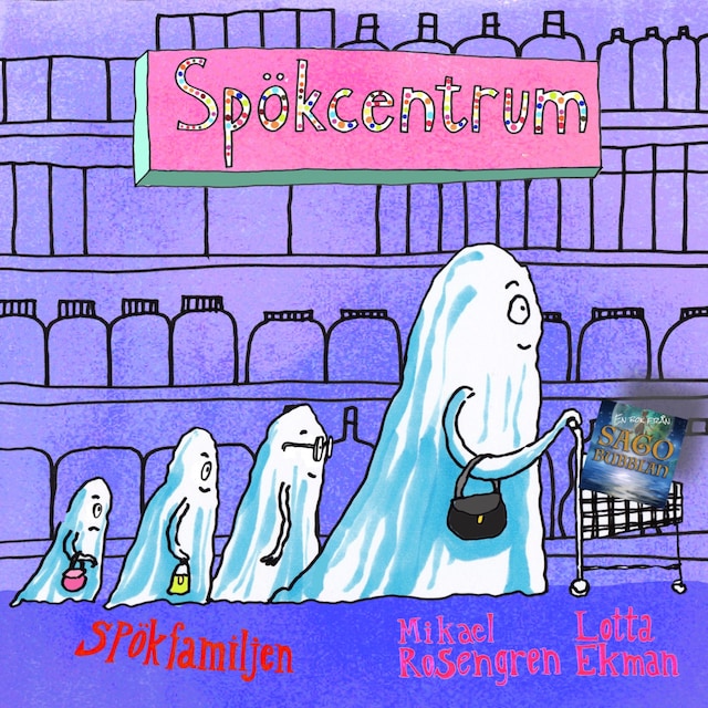 Boekomslag van Spökfamiljen - Spökcentrum