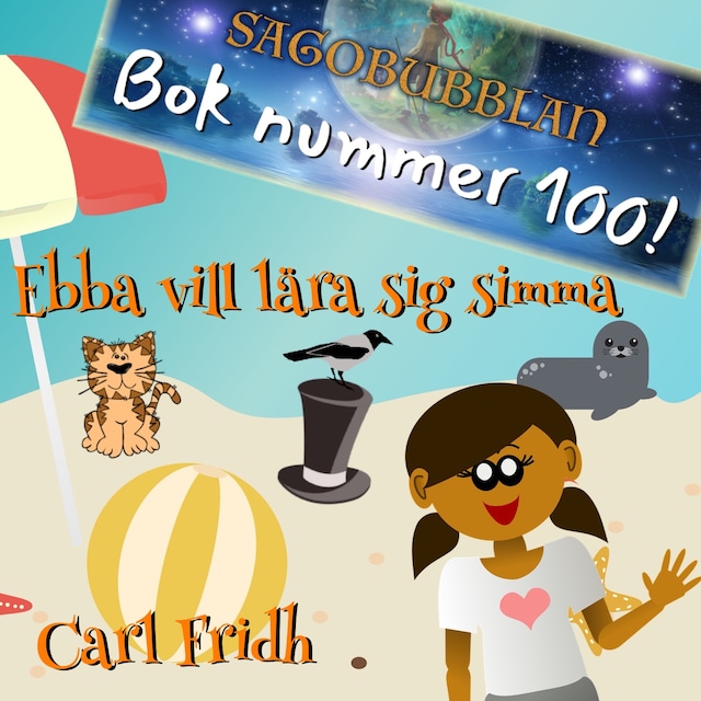 Kirjankansi teokselle Ebba vill lära sig simma