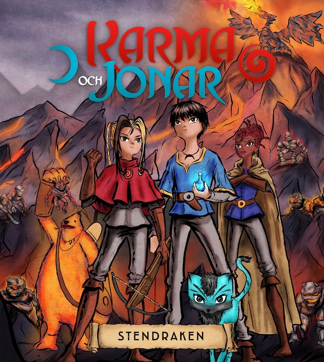 Book cover for Karma och Jonar: Stendraken