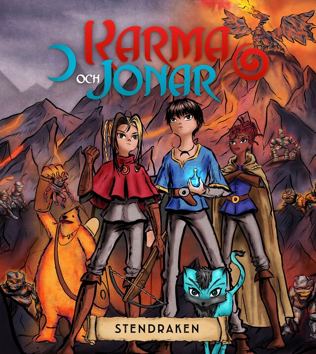 Book cover for Karma och Jonar: Stendraken