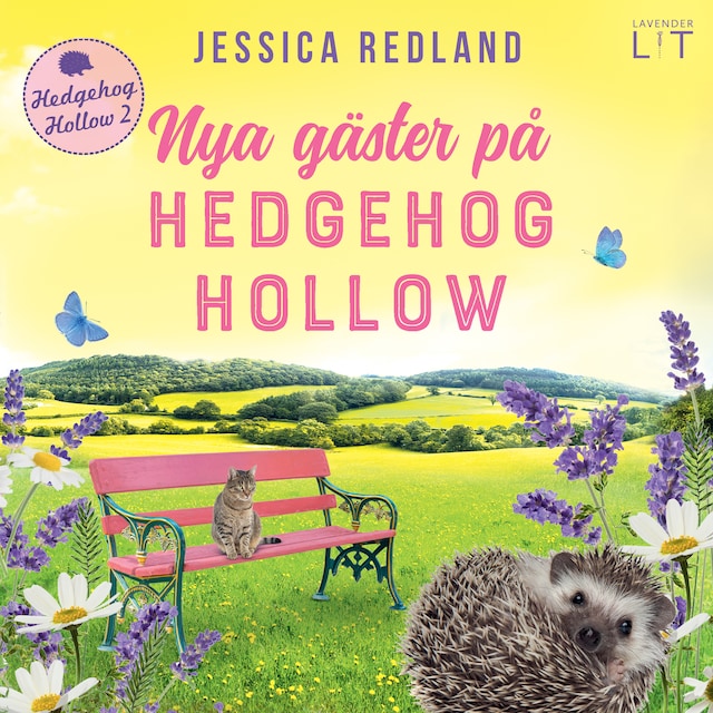 Copertina del libro per Nya gäster på Hedgehog Hollow