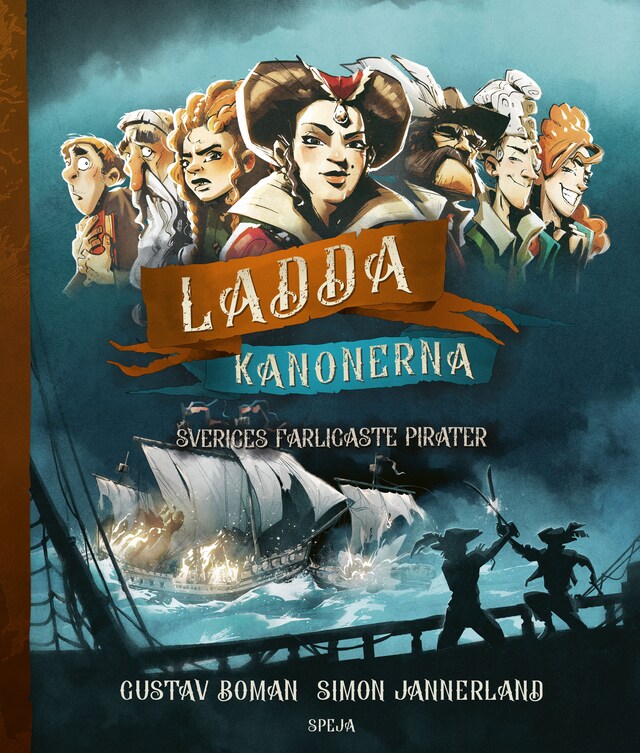 Copertina del libro per Ladda kanonerna