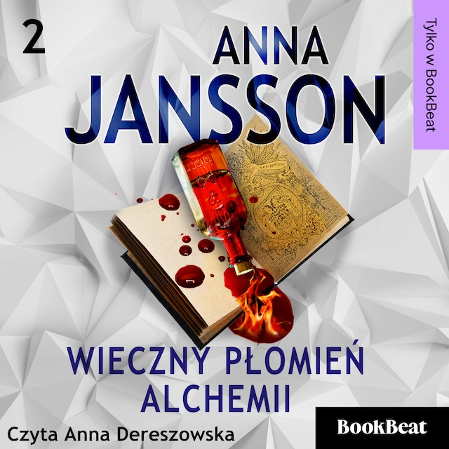 Book cover for Wieczny płomień alchemii