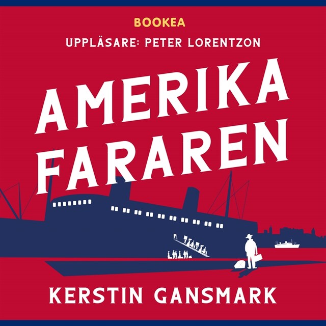 Kirjankansi teokselle Amerikafararen