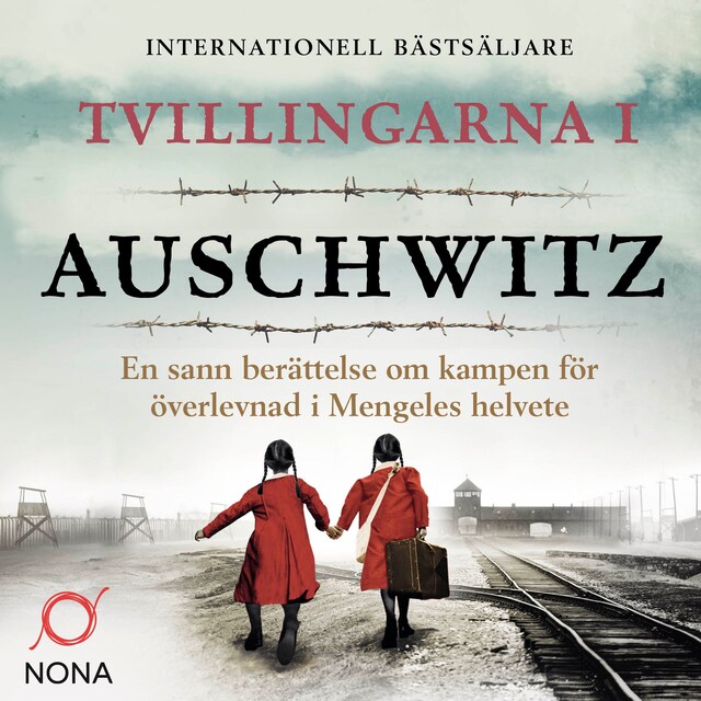 Buchcover für Tvillingarna i Auschwitz