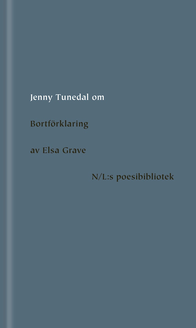 Book cover for Om Bortförklaring av Elsa Grave