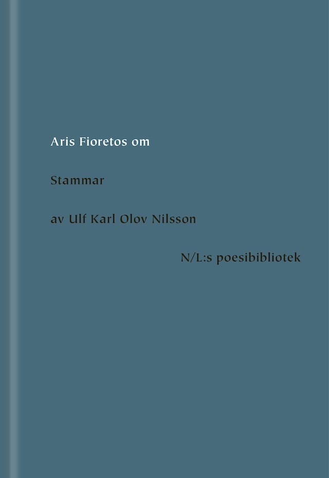 Bogomslag for Om Stammar av Ulf Karl Olov Nilsson