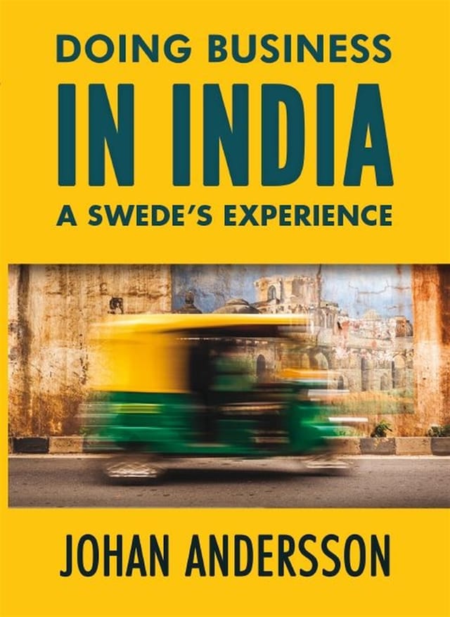 Book cover for Doing business in India : a swede´s experience