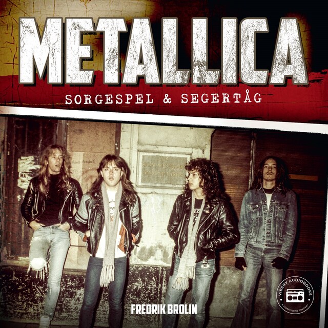 Kirjankansi teokselle Metallica: sorgespel & segertåg