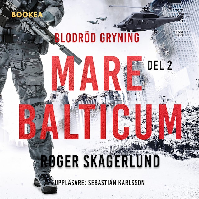 Book cover for Blodröd gryning