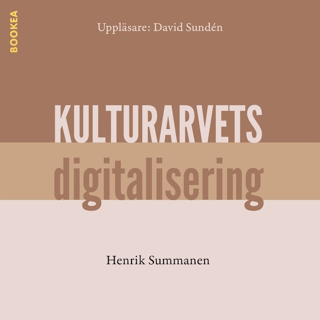 Okładka książki dla Kulturarvets digitalisering