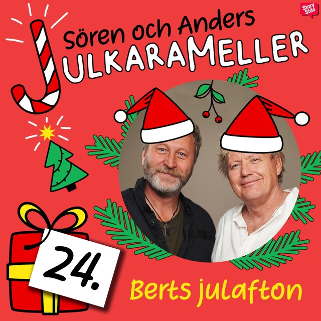 Book cover for Berts julafton