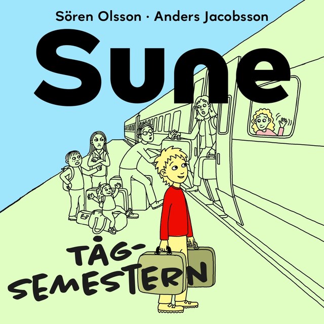 Book cover for Sune - Tågsemestern