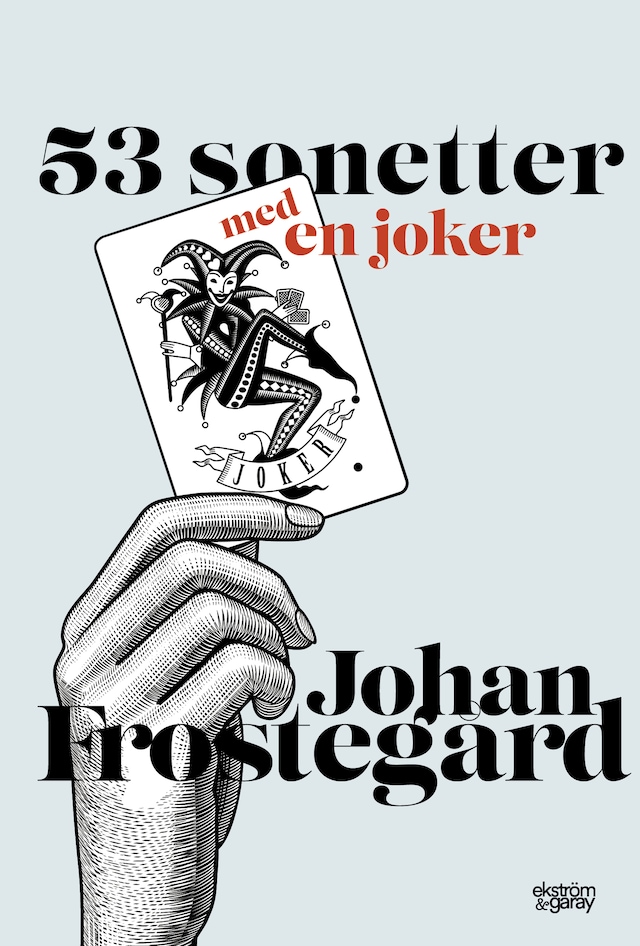 Book cover for 53 sonetter med en joker