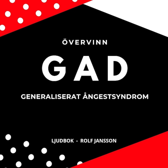 Book cover for Övervinn GAD, generaliserat ångestsyndrom