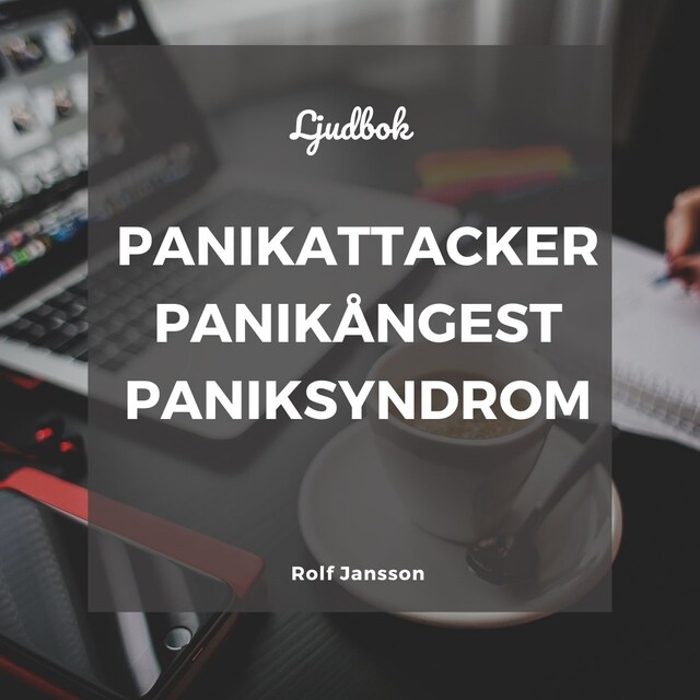 Portada de libro para Panikattacker. Panikångest. Paniksyndrom.