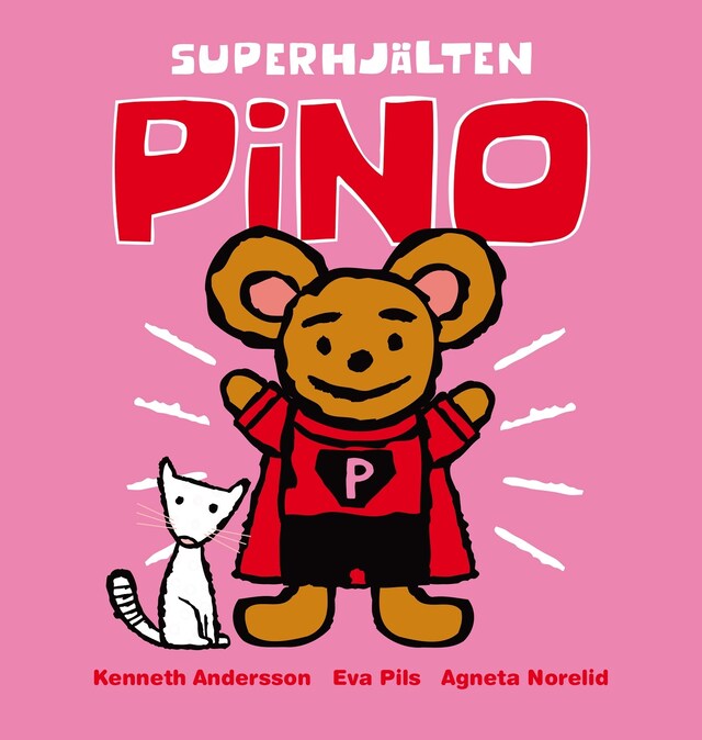 Buchcover für Superhjälten Pino