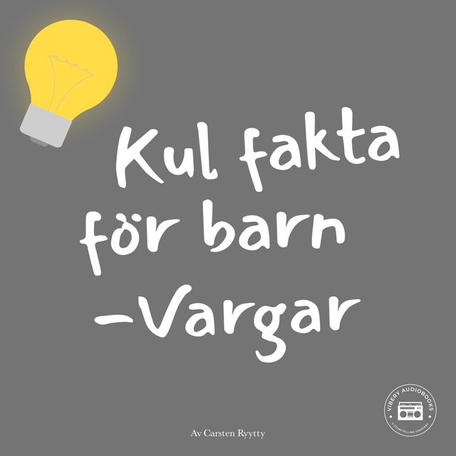 Book cover for Kul fakta för barn: Vargar