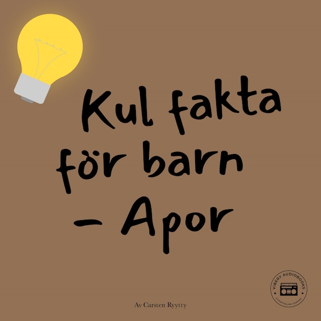 Book cover for Kul fakta för barn: Apor