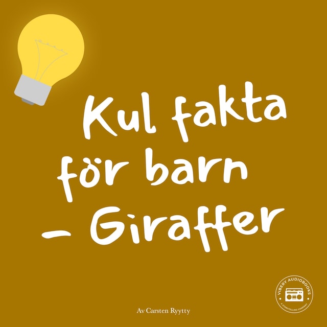 Book cover for Kul fakta för barn: Giraffer