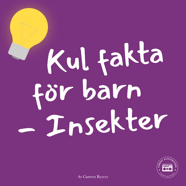 Book cover for Kul fakta för barn: Insekter