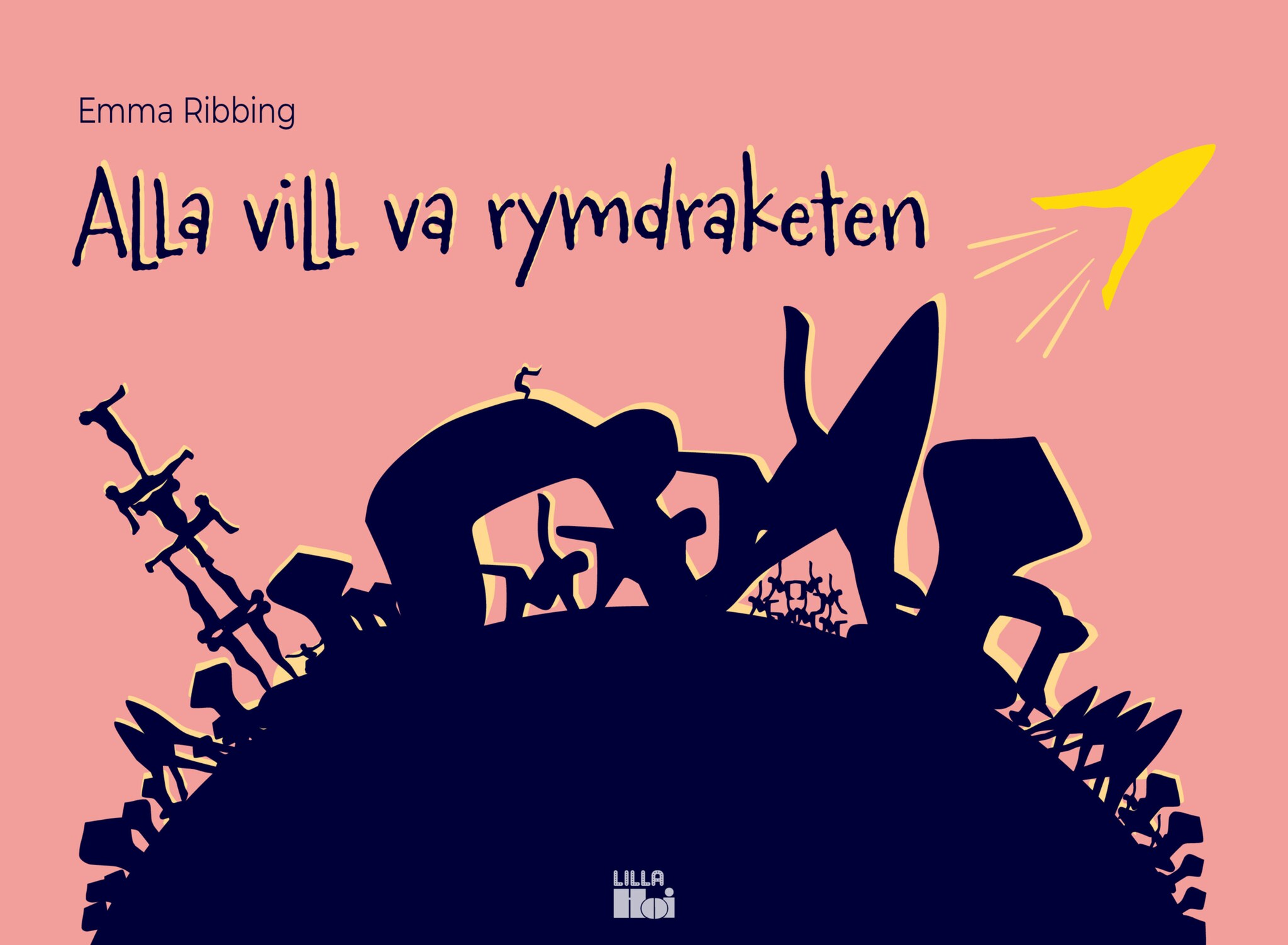 Alla vill va rymdraketen