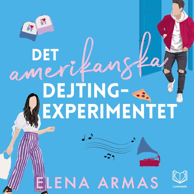 Buchcover für Det amerikanska dejtingexperimentet