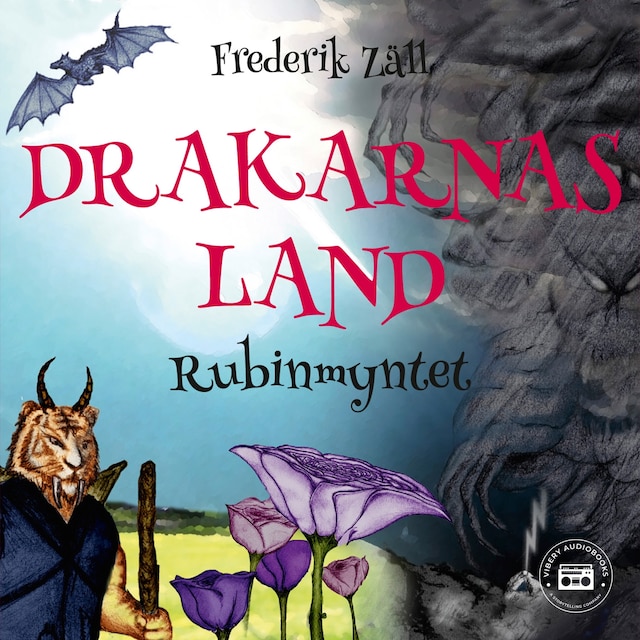 Book cover for Drakarnas land - Rubinmyntet