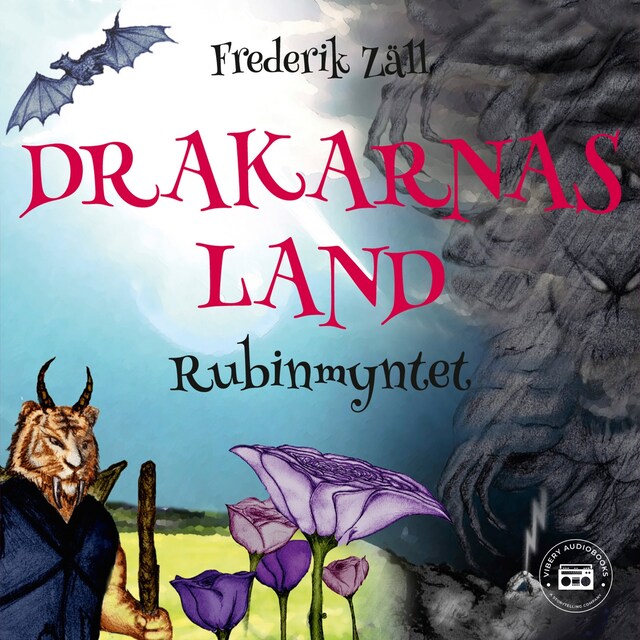 Kirjankansi teokselle Drakarnas land - Rubinmyntet