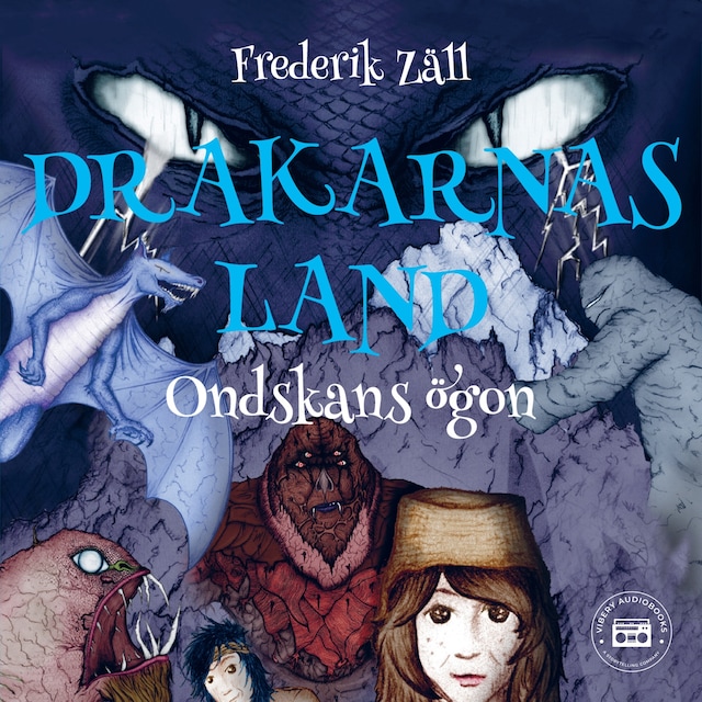 Book cover for Drakarnas land - Ondskans ögon