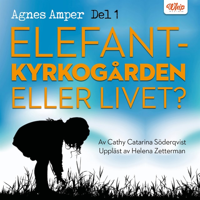 Kirjankansi teokselle Agnes Amper : Elefantkyrkogården eller livet?