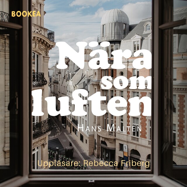 Book cover for Nära som luften