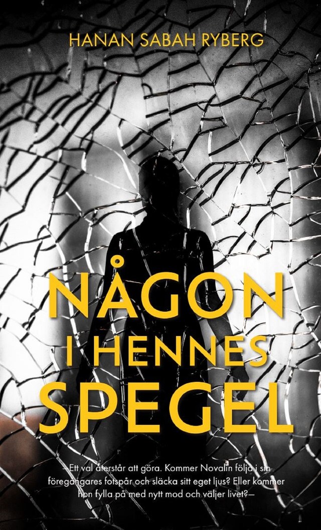 Portada de libro para Någon i hennes spegel