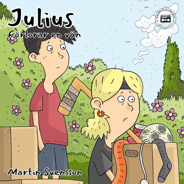Book cover for Julius förlorar en vän