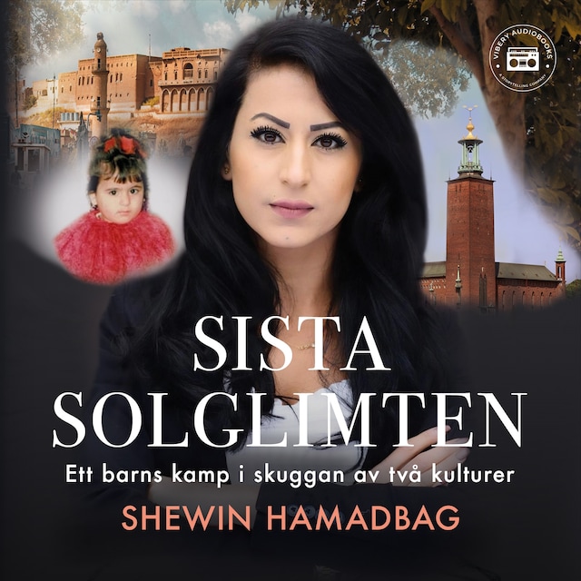 Kirjankansi teokselle Sista solglimten - en sann berättelse om ett barns kamp i skuggan av två kulturer