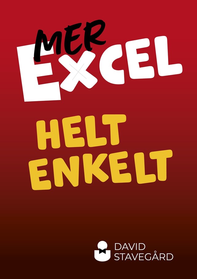 Portada de libro para Mer Excel helt enkelt