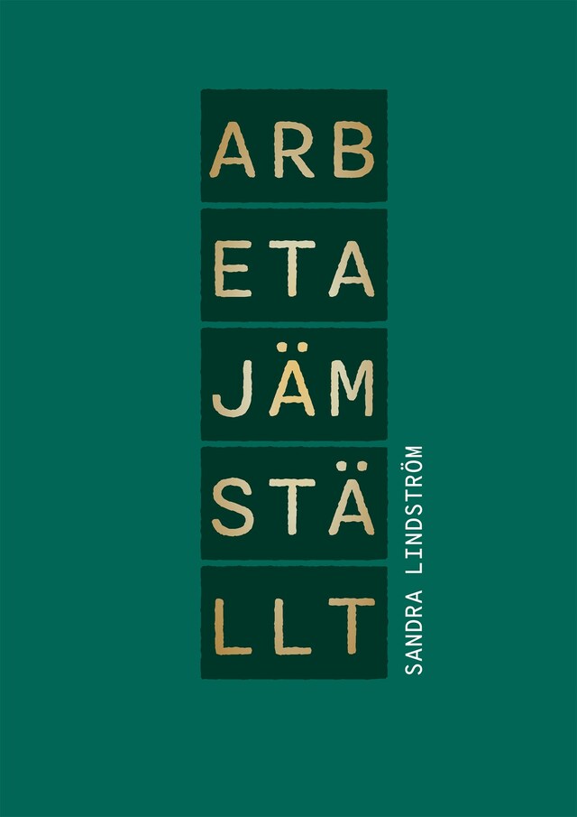 Book cover for Arbeta jämställt