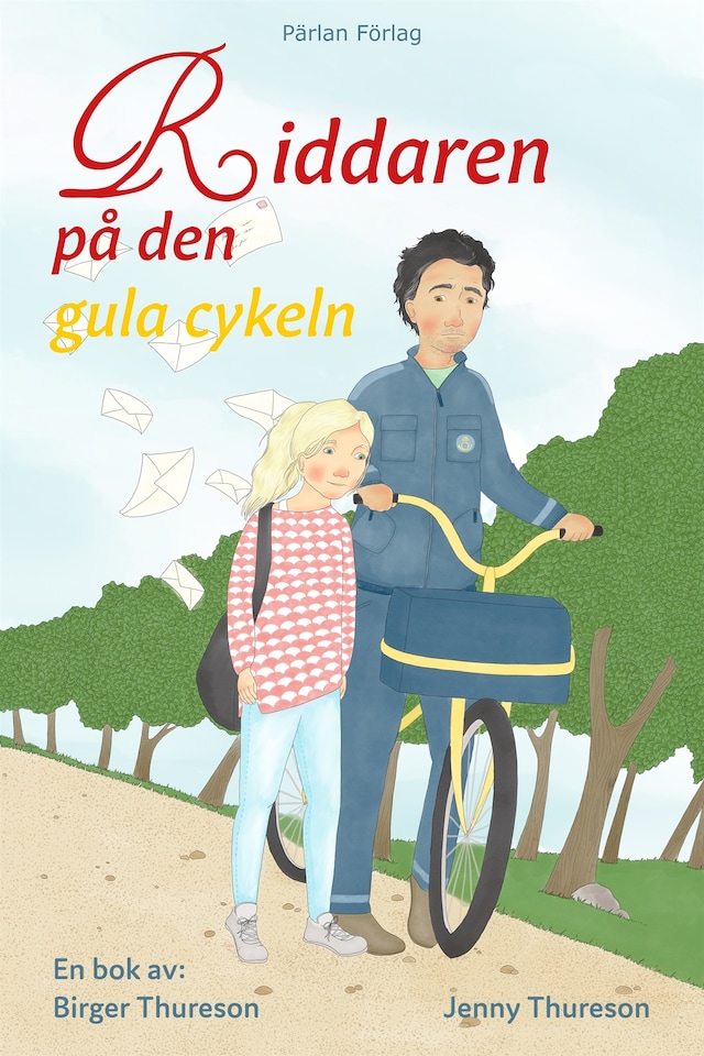 Book cover for Riddaren på den gula cykeln