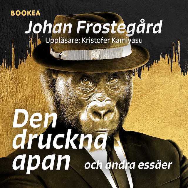 Book cover for Den druckna apan och andra essäer