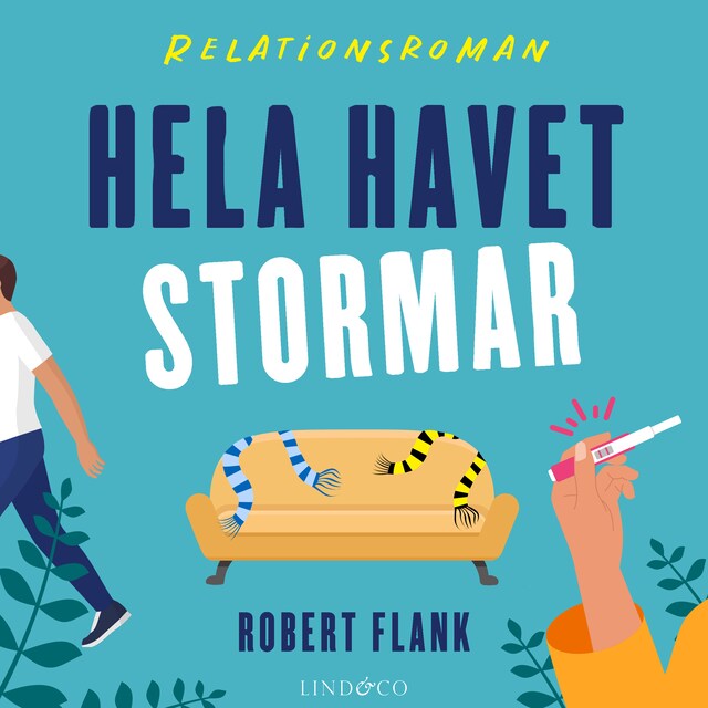 Boekomslag van Hela havet stormar