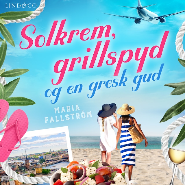 Book cover for Solkrem, grillspyd og en gresk gud