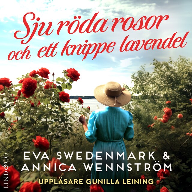 Boekomslag van Sju röda rosor och ett knippe lavendel