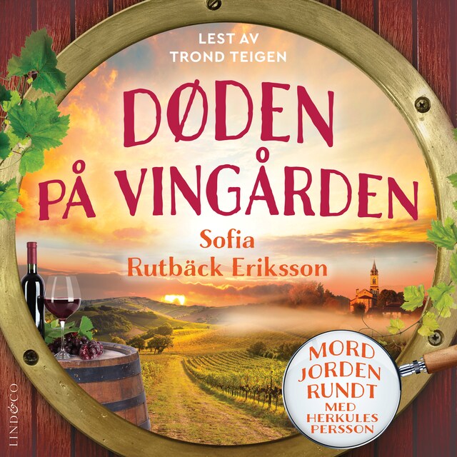 Book cover for Døden på vingården