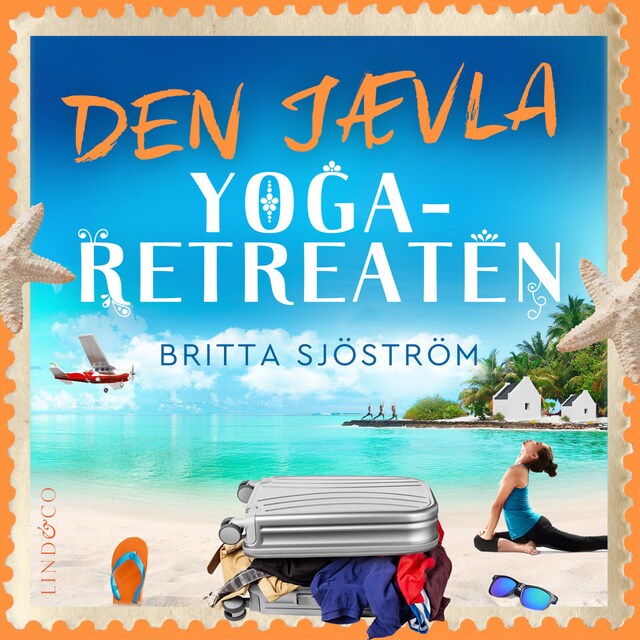 Book cover for Den jævla yoga-retreaten