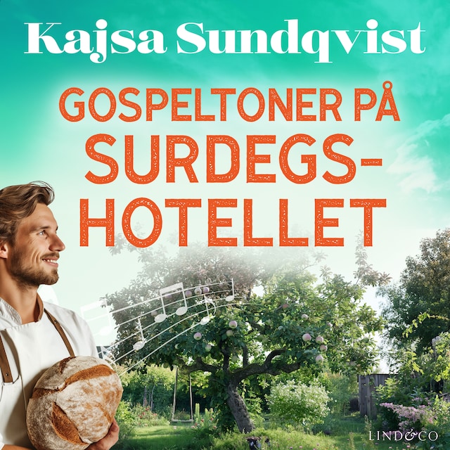 Kirjankansi teokselle Gospeltoner på surdegshotellet