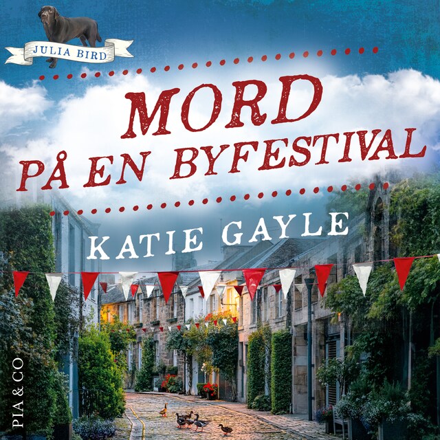 Book cover for Mord på en byfestival