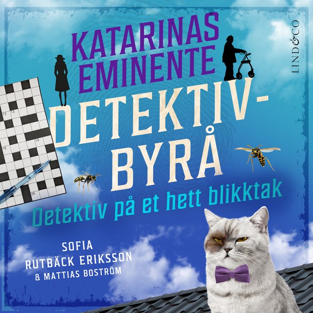 Book cover for Detektiv på et hett blikktak