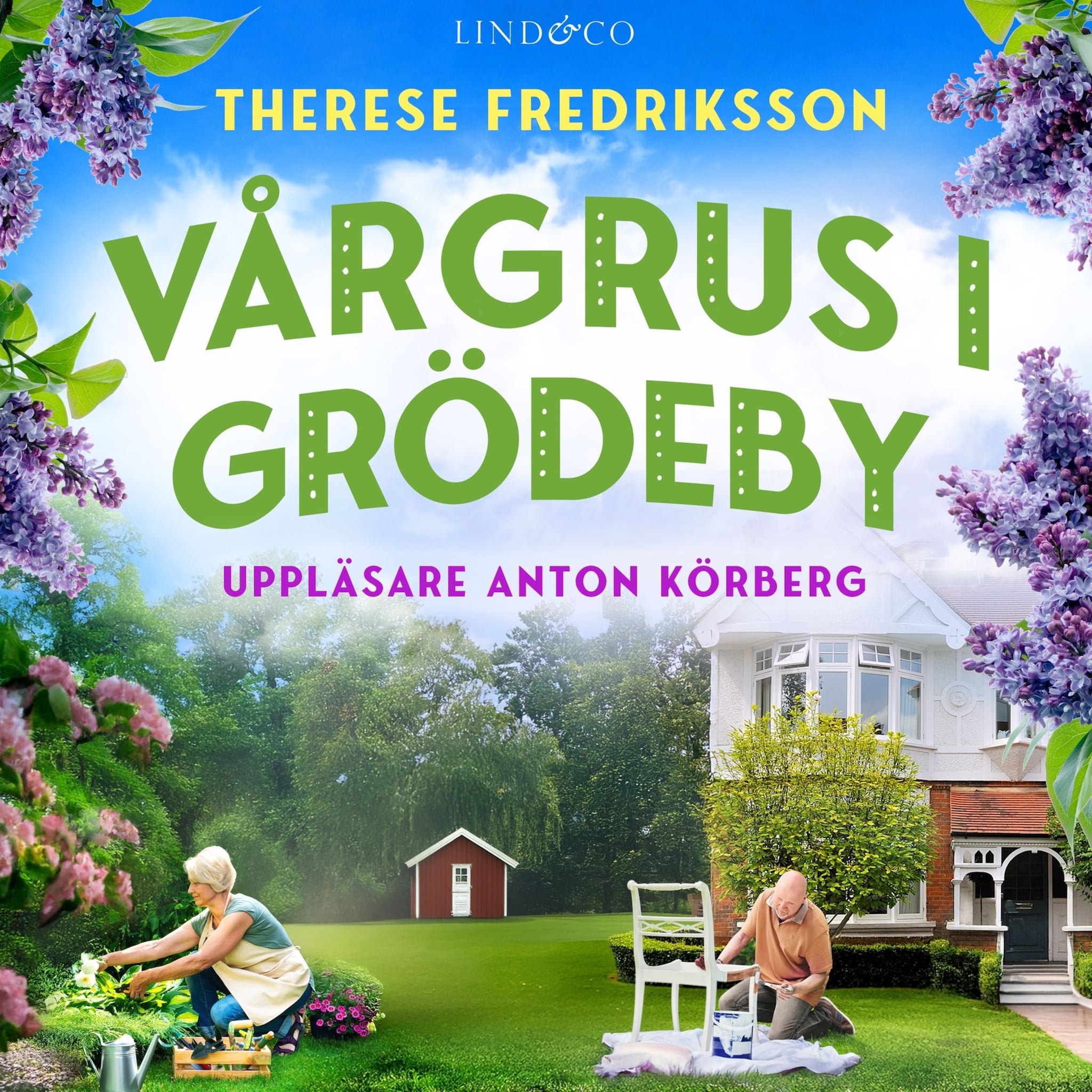 Vårgrus i Grödeby