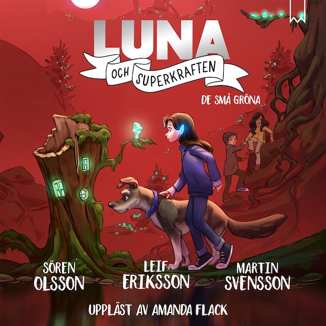 Book cover for De små gröna